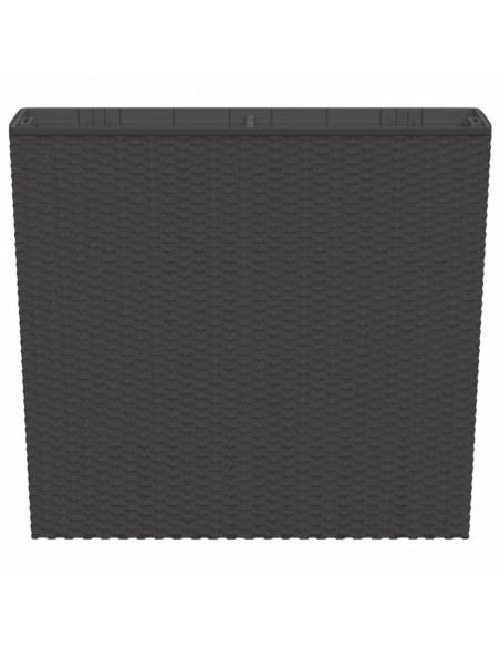 Fioriera con Interno Rimovibile Marrone 12 / 44 L PP Rattan
