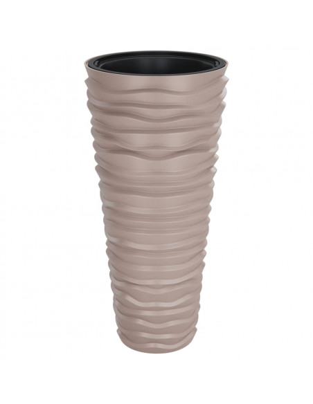 Fioriera con Interno Rimovibile Moca 18/45 L PP Scanalato
