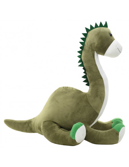 Giocattolo di Peluche Dinosauro Brontosaurus Verde