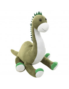 Giocattolo di Peluche Dinosauro Brontosaurus Verde 2