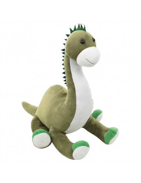 Giocattolo di Peluche Dinosauro Brontosaurus Verde