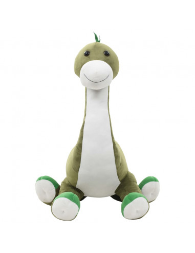 Giocattolo di Peluche Dinosauro Brontosaurus Verde