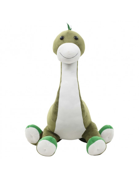 Giocattolo di Peluche Dinosauro Brontosaurus Verde