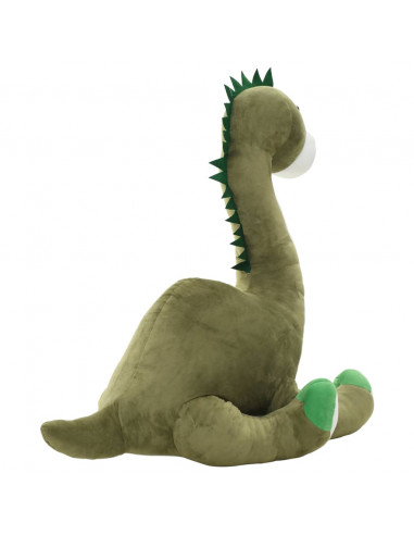 Giocattolo di Peluche Dinosauro Brontosaurus Verde