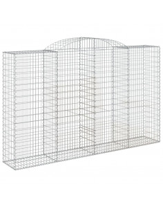 Cesti Gabbioni ad Arco 25 pz 300x50x180/200 cm Ferro Zincato 2