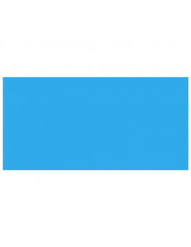 Copripiscina Rettangolare 1200x600 cm in PE Blu