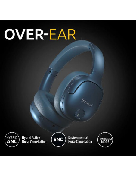 CUFFIE WIRELESS O400HA BLUE