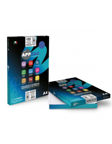 ETICHETTE BIANCHE 105X59 100FG