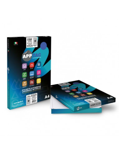 ETICHETTE BIANCHE 210X148.5 100FG