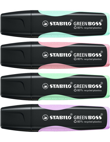 STABILO GREEN BOSS evidenziatore 1 pz Punta smussata Rosa