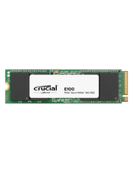SSD CRUCIAL M.2(2280)  1TB NVMe E100 PCIE 4.0 READ: 5000MB/S-WRITE: 3000MB/S CT1000E100SSD8