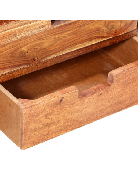 Mobile Porta TV 140x30x35 cm in Legno Massello