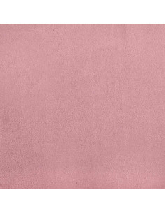 Set di Divani 3 pz con Cuscini rosa in Velluto
