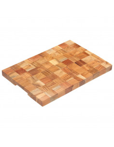 Tagliere 50x34x3,8 cm in Legno Massello di Acacia