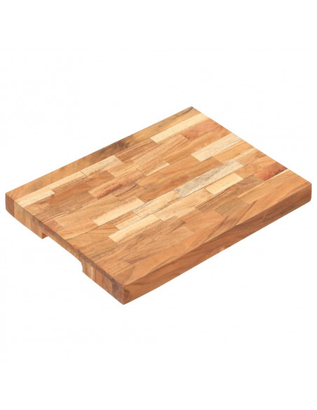 Tagliere 40x30x4 cm in Legno Massello di Acacia