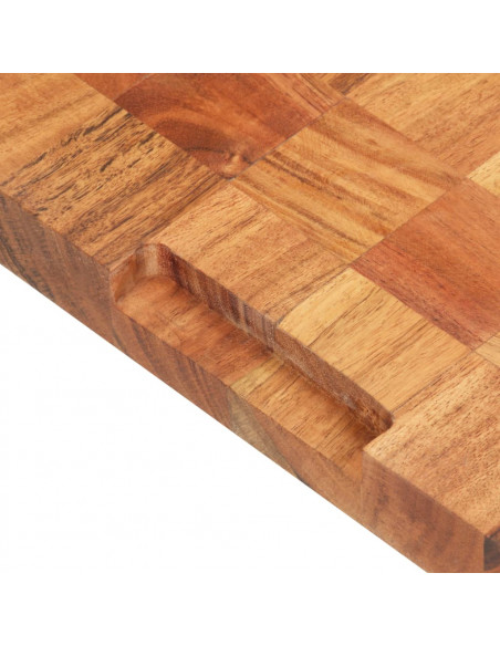 Tagliere 50x34x3,8 cm in Legno Massello di Acacia