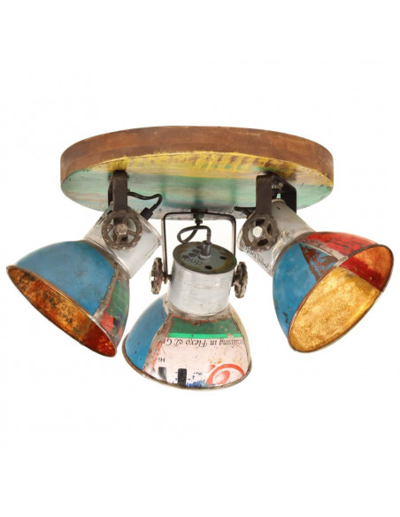 Lampada da Soffitto Industriale 25 W Multicolore 45x25 cm E27