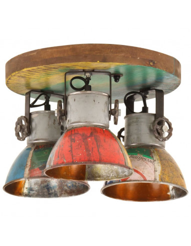 Lampada da Soffitto Industriale 25 W Multicolore 45x25 cm E27