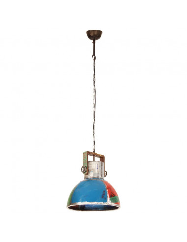 Lampada Sospesa Industriale 25 W Multicolore Rotonda 40 cm E27