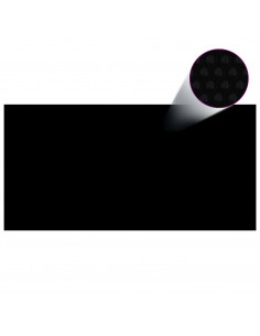 Copertura per Piscina Nera 600x300 cm PE