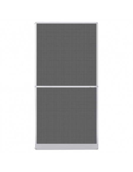 Zanzariera con Cardini per Porte Bianca 120 x 240 cm