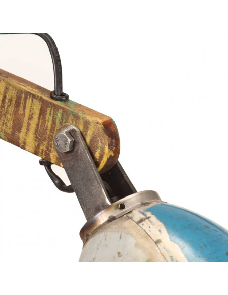 Lampada da Parete in Stile Industriale Rotonda Multicolore E27