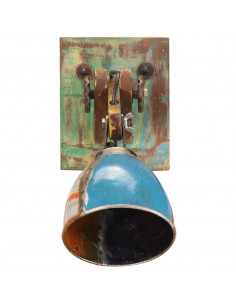 Lampada da Parete in Stile Industriale Rotonda Multicolore E27 2