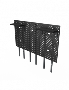 DEZCTOP DESK PANNELLI KIT 3pezzi per scrivania 120 AC-BFTDB3X-BK1