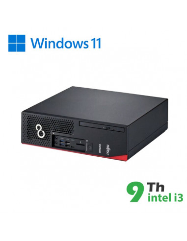 RINOVO FUJITSU PC REFURBISHED ESPRIMO D738 SFF I3-9X00 DDR4 16GB SSD 480GB W11P NO DVD GRADE A 1Y