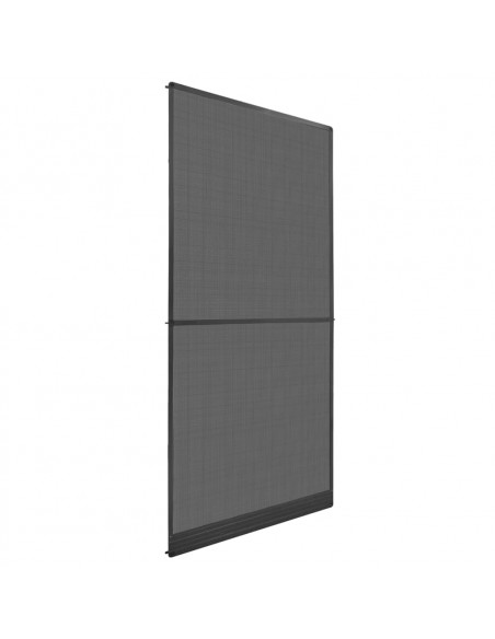 Zanzariera con Cardini per Porte Antracite 100x215 cm