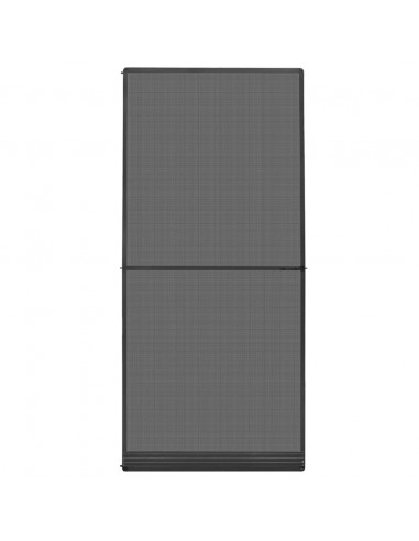 Zanzariera con Cardini per Porte Antracite 100x215 cm