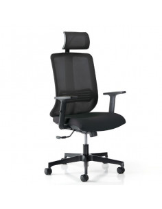 SEDIA VERTIGO NERO - IGNIFUGO CL1