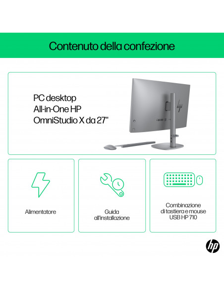 HP OmniStudio X 27-cs0004nl Intel Core Ultra 7 155H 68,6 cm (27") 1920 x 1080 Pixel PC All-in-one 16 GB DDR5-SDRAM 1 TB SSD Wind