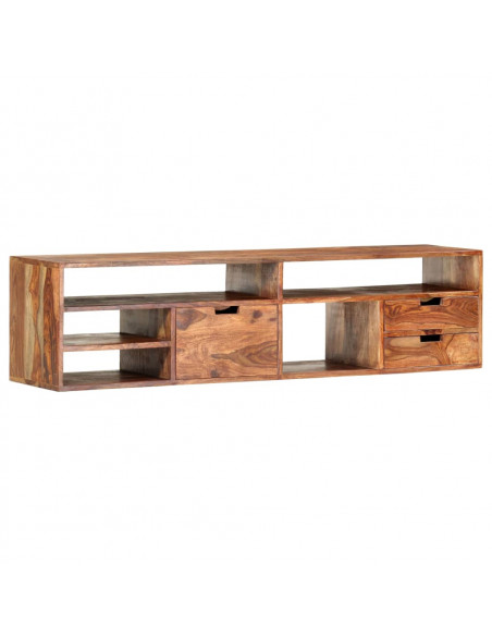Mobile Porta TV 140x30x35 cm in Legno Massello