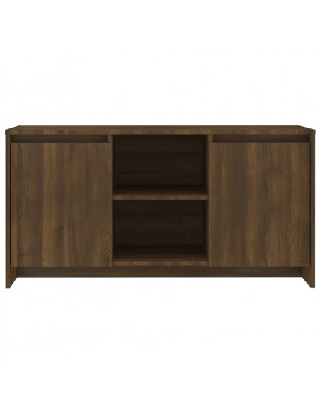 Mobile Porta TV Rovere Marrone 102x37,5x52,5 cm in Truciolato