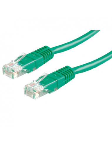 NETWORK CABLE CAT6 UTP GREEN 5M