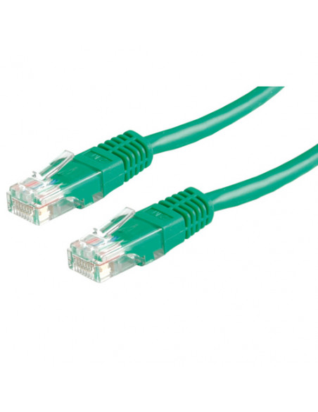 NETWORK CABLE CAT6 UTP GREEN 5M