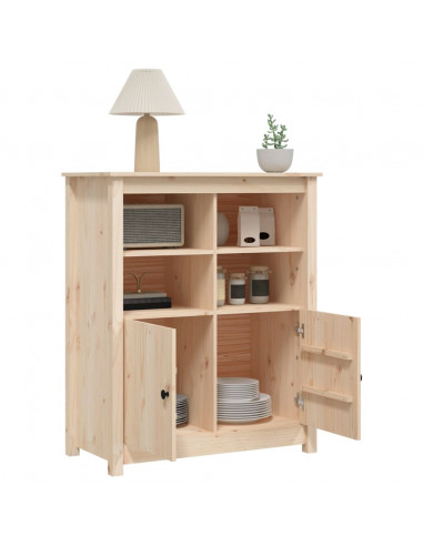 Credenza 83x41,5x100 cm in Legno Massello di Pino