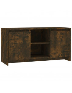 Mobile Porta TV Rovere Fumo 102x37,5x52,5 cm in Truciolato