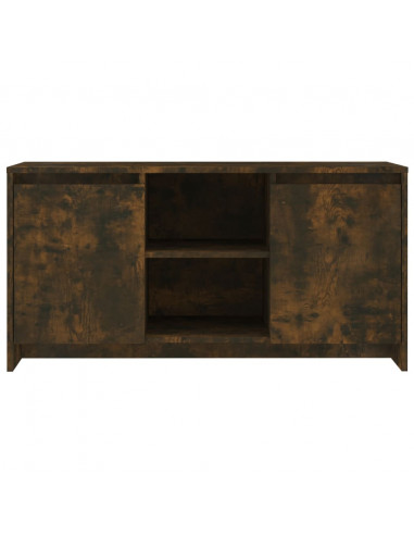 Mobile Porta TV Rovere Fumo 102x37,5x52,5 cm in Truciolato
