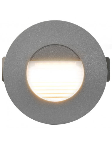Lampade da Parete da Esterno a LED 6 pz 5 W Argento Rotonde