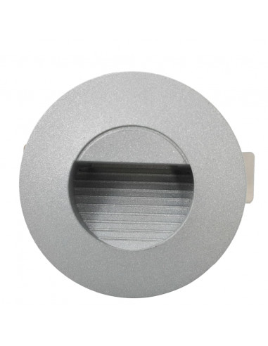 Lampade da Parete da Esterno a LED 6 pz 5 W Argento Rotonde