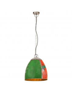 Lampada Sospesa Industriale 25 W Multicolore Rotonda 42 cm E27 2