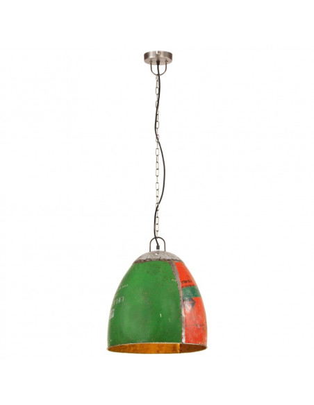 Lampada Sospesa Industriale 25 W Multicolore Rotonda 42 cm E27