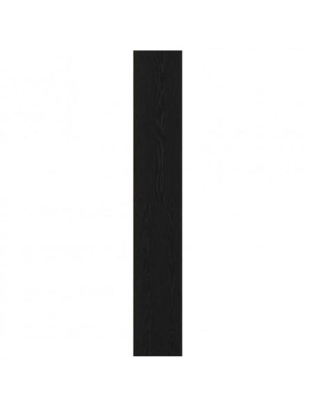 Libreria Rovere Nera 80x30x189 cm in Legno Multistrato