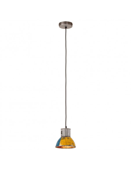 Lampada Sospesa Industriale 25 W Multicolore Rotonda 17 cm E27