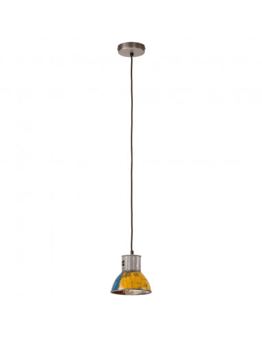 Lampada Sospesa Industriale 25 W Multicolore Rotonda 17 cm E27
