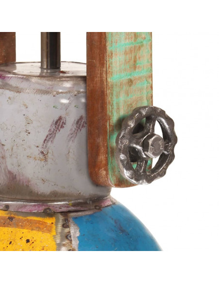 Lampada Sospesa Industriale 25 W Multicolore Rotonda 19 cm E27