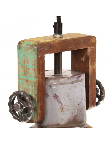 Lampada Sospesa Industriale 25 W Multicolore Rotonda 19 cm E27