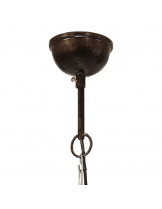 Lampada Sospesa Industriale 25 W Multicolore Rotonda 30 cm E27 2